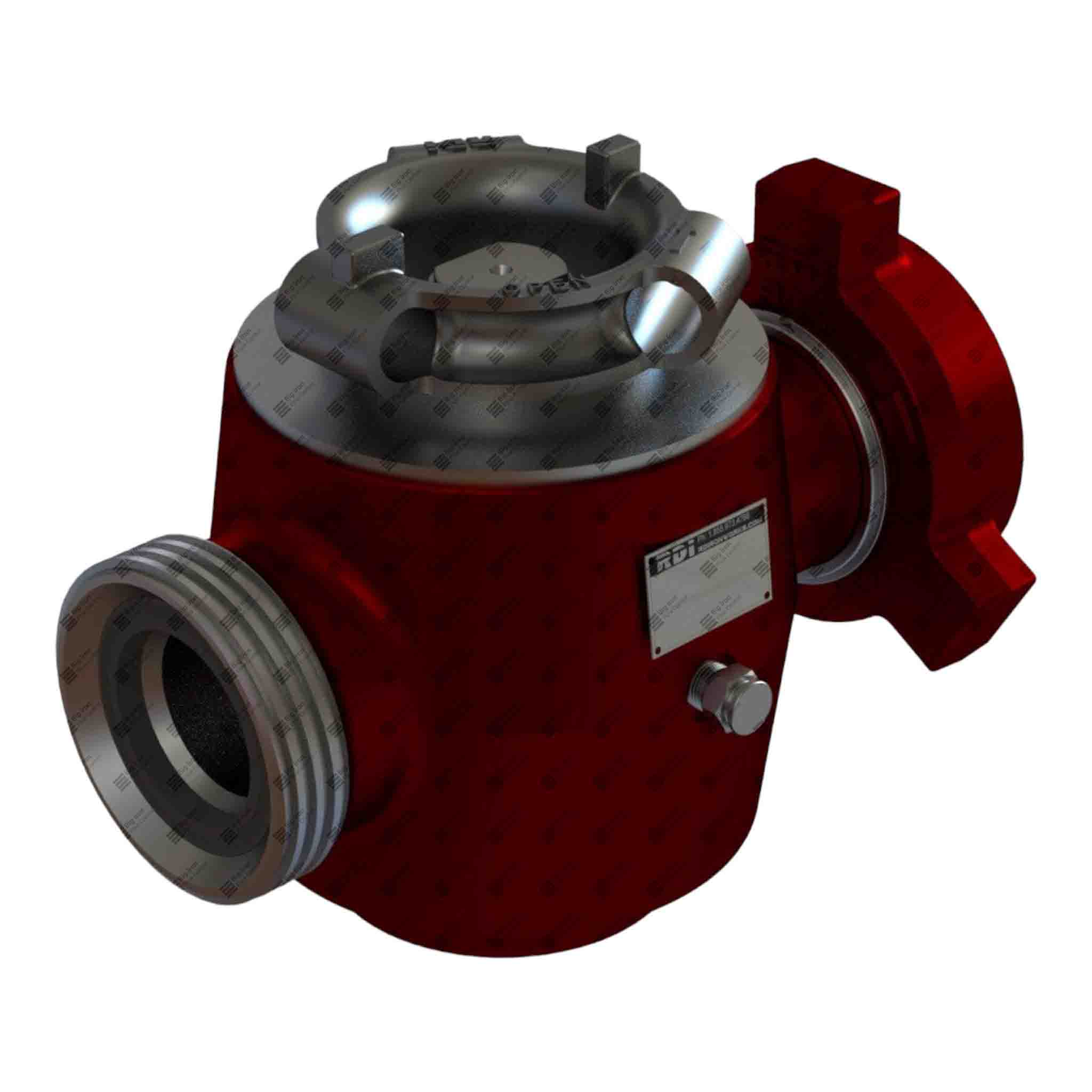 Plug Valve 3” 602 MxF 6000 Psi Nace, Manual Op Big Iron Flow Control